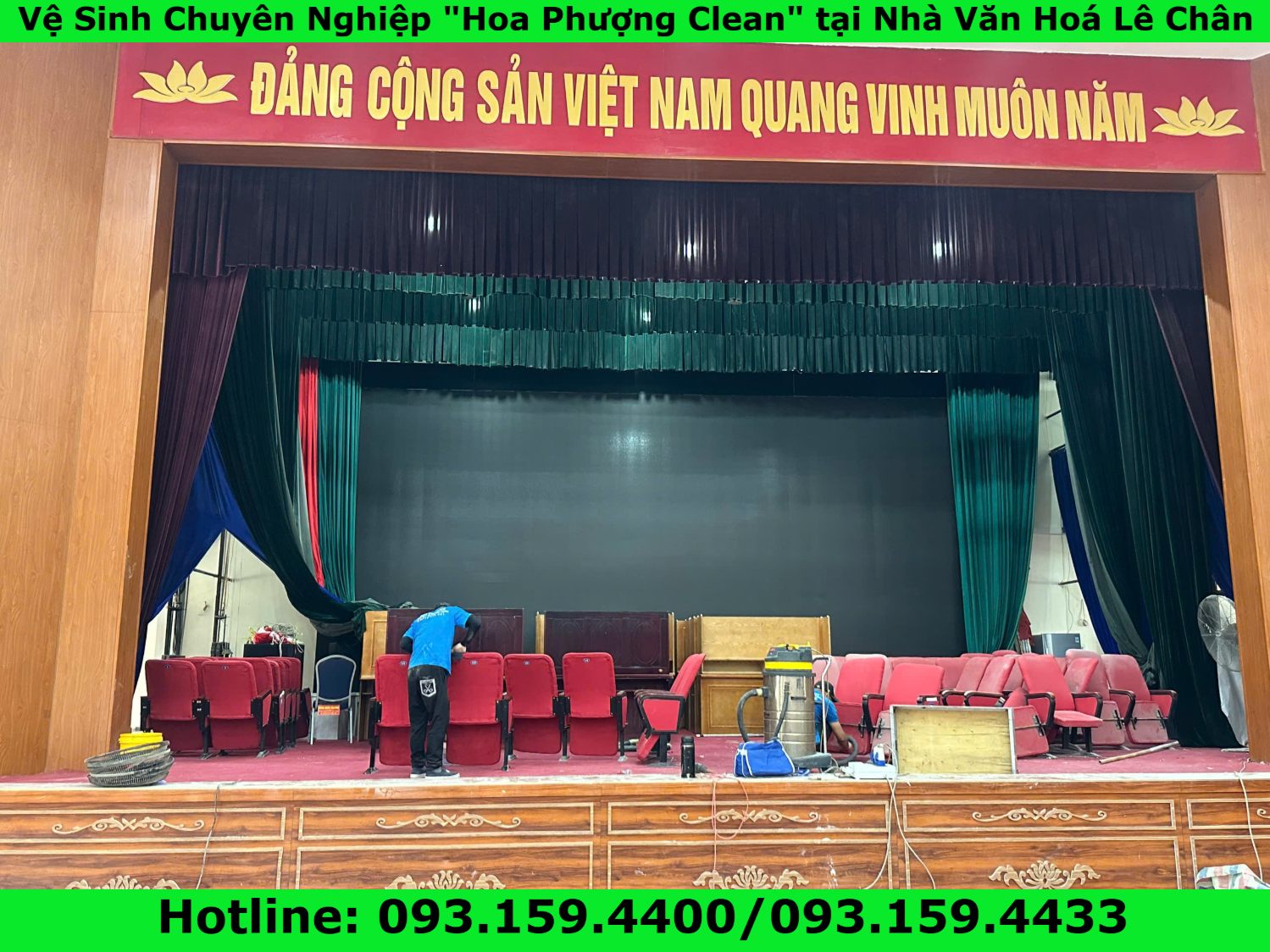 Vệ Sinh Nhà Văn Hoá Lê Chân